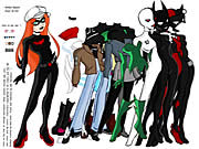 Batman Beyond Dress up Doll