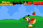 Mickey's apple plantation
